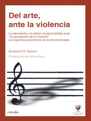 cover image of DEL ARTE ANTE LA VIOLENCIA